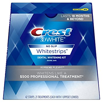 Crest Whitestrips 3D Supreme FlexFit – 21 plicuri, pentru albirea dintilor